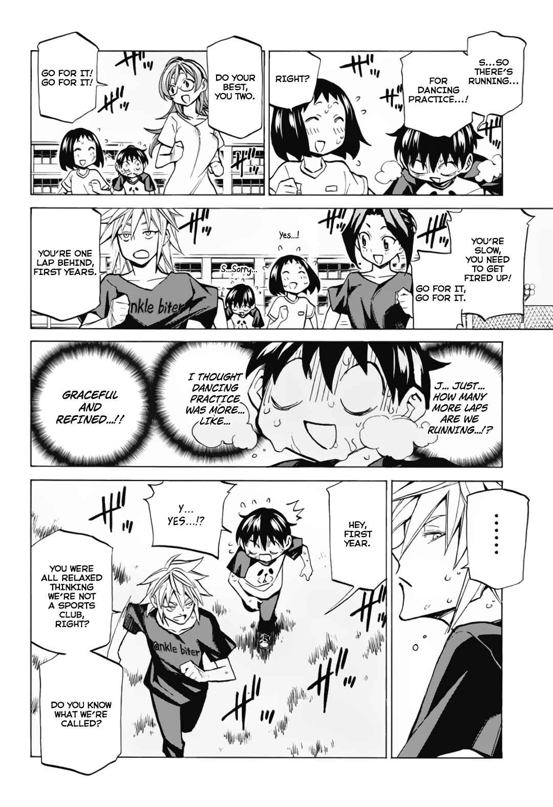 Page 12 Chapter 4 Sesuji wo Pin! to ~Shikakou Kyougi Dance-bu e Youkoso~