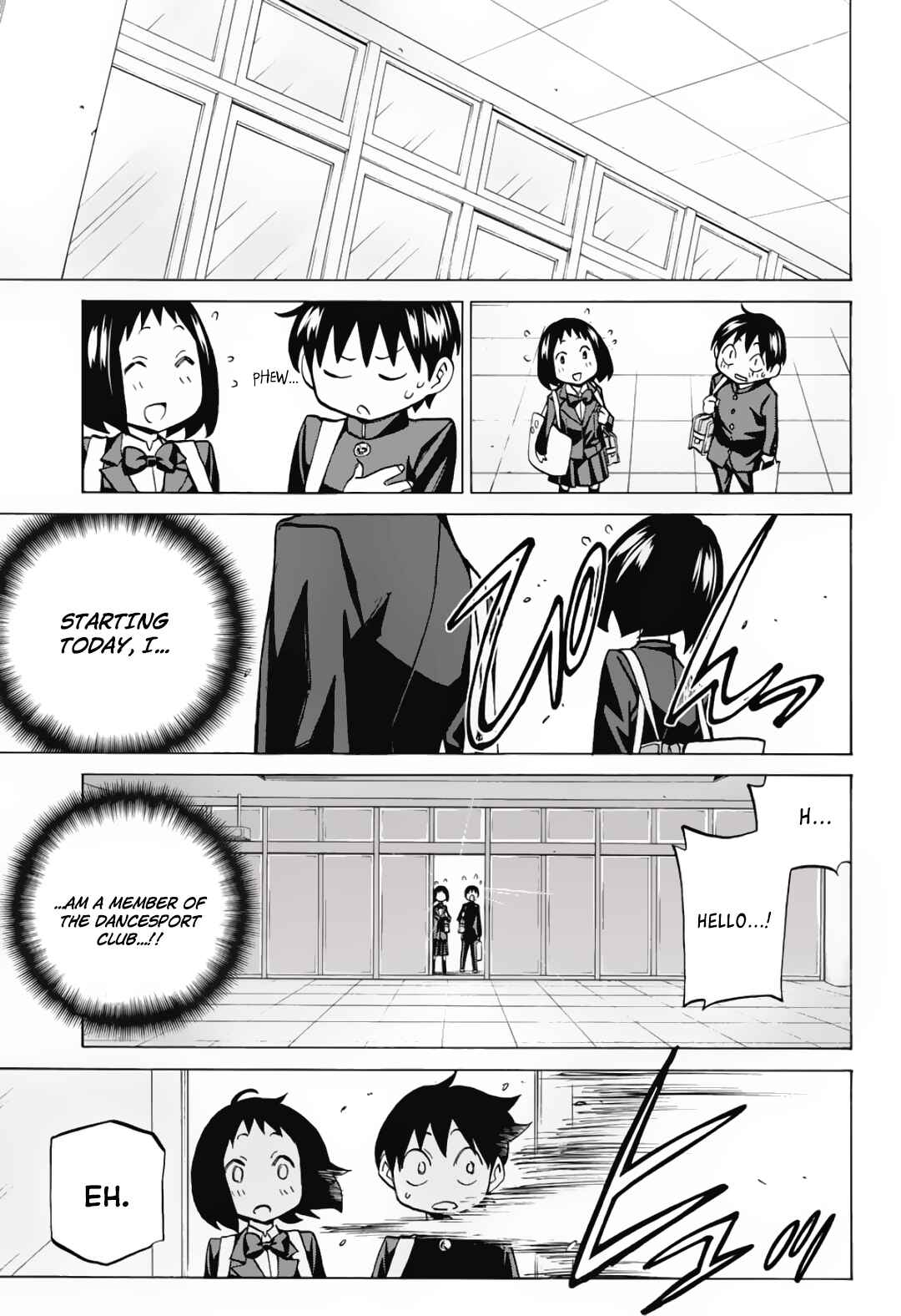 Page 4 Chapter 4 Sesuji wo Pin! to ~Shikakou Kyougi Dance-bu e Youkoso~