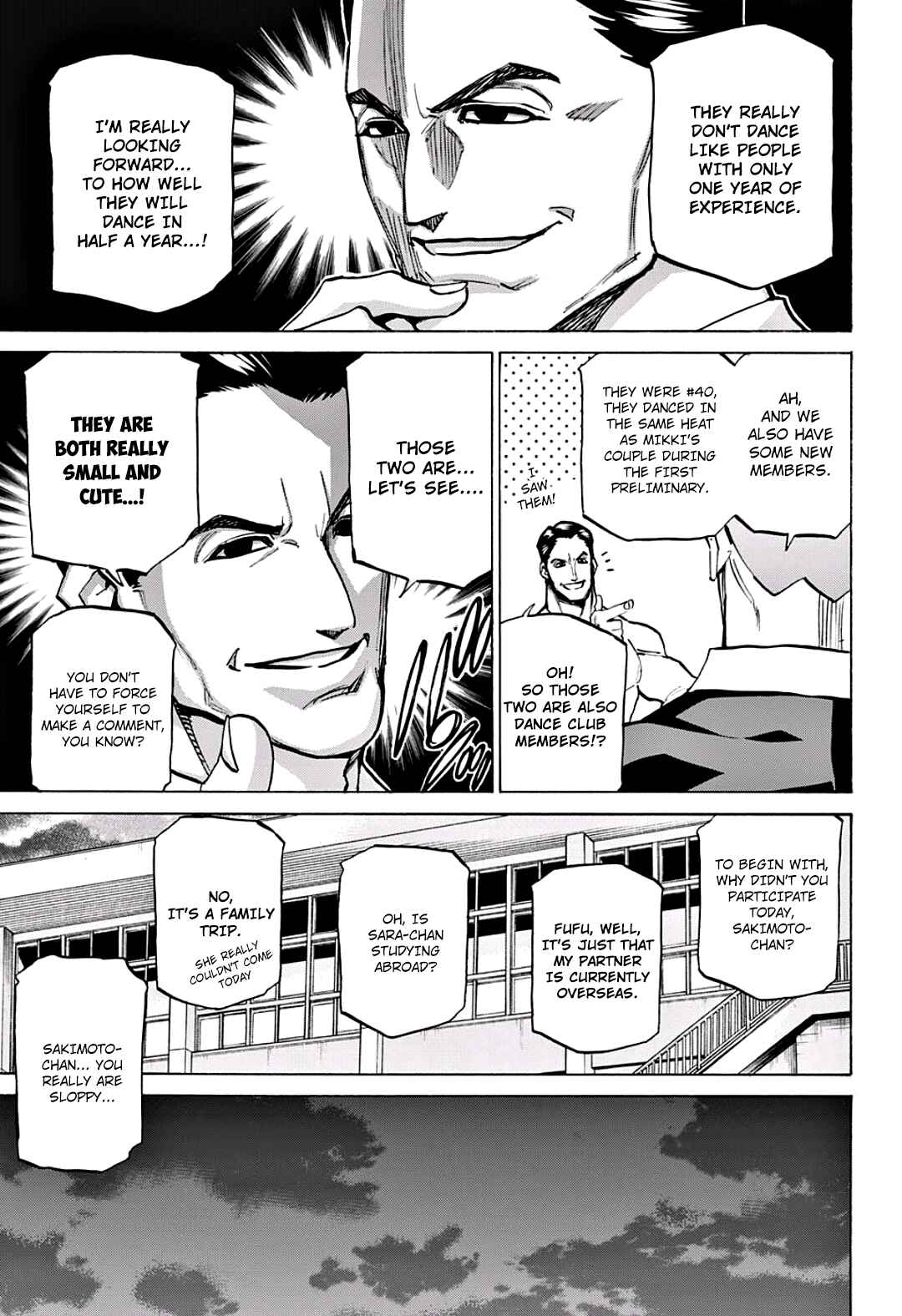 Page 12 Chapter 14 Sesuji wo Pin! to ~Shikakou Kyougi Dance-bu e Youkoso~