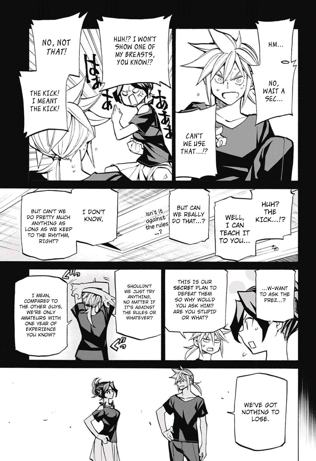 Page 11 Chapter 27 Sesuji wo Pin! to ~Shikakou Kyougi Dance-bu e Youkoso~
