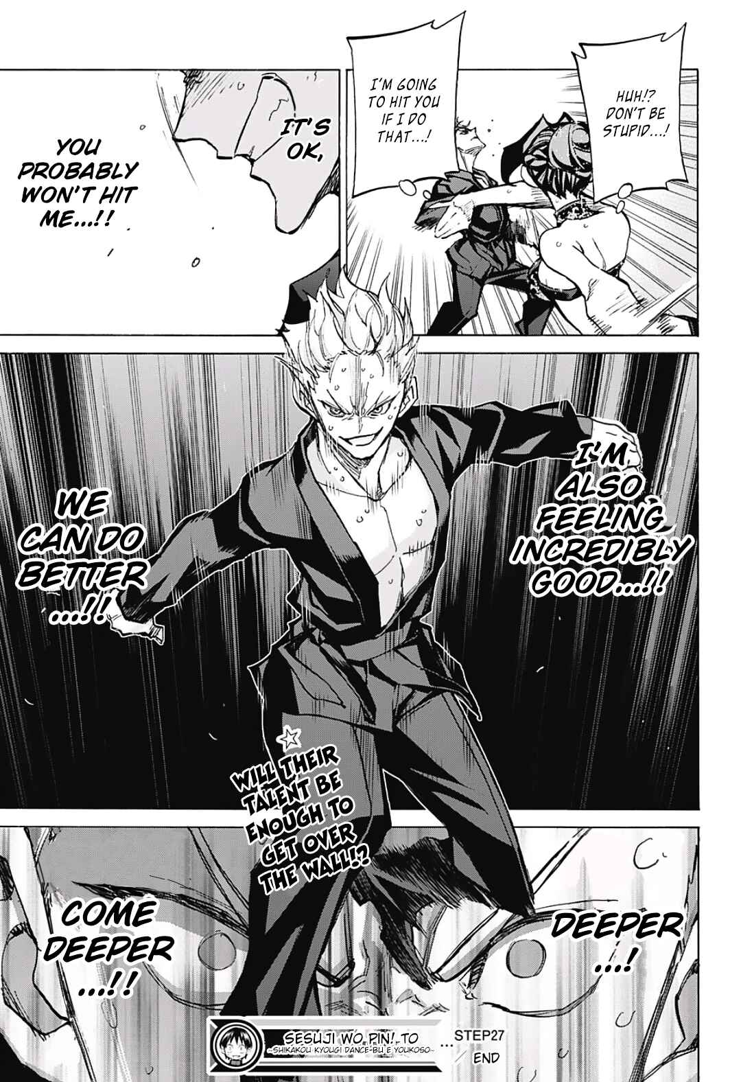 Page 21 Chapter 27 Sesuji wo Pin! to ~Shikakou Kyougi Dance-bu e Youkoso~