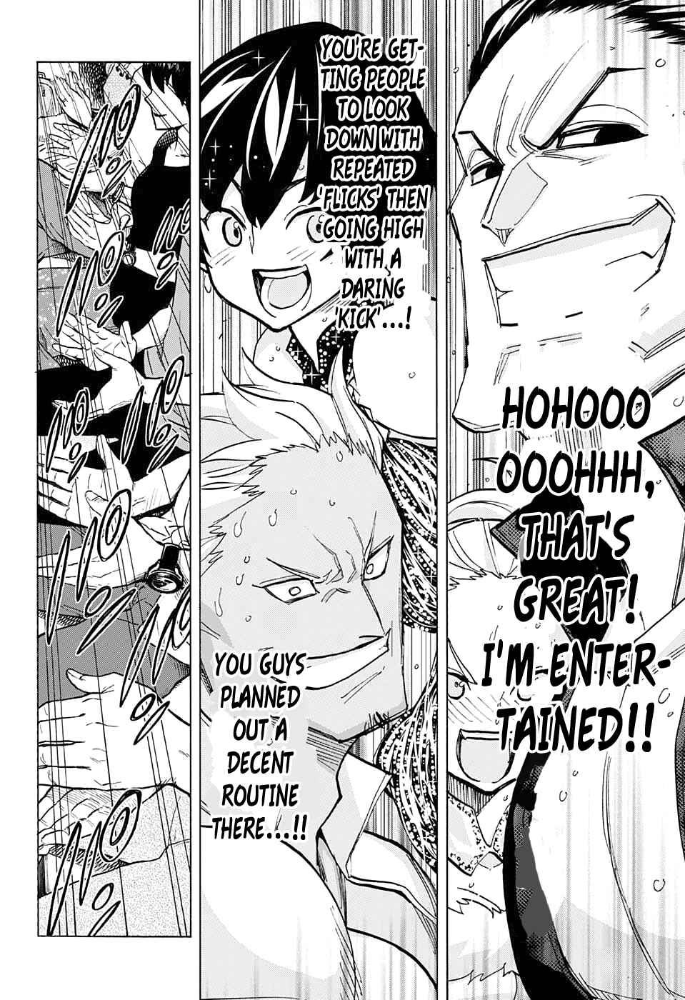 Page 8 Chapter 80 Sesuji wo Pin! to ~Shikakou Kyougi Dance-bu e Youkoso~