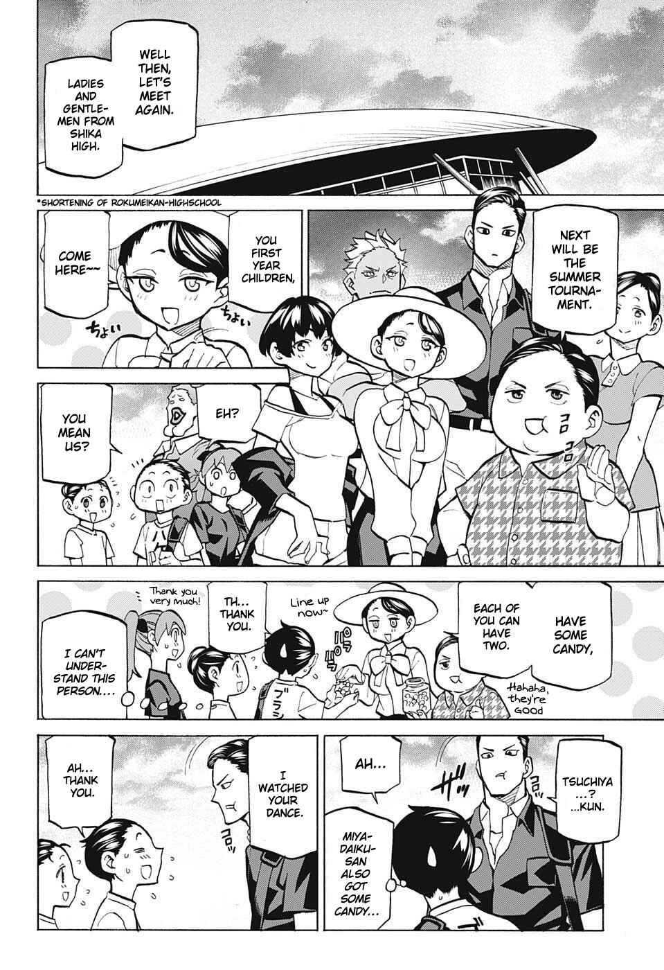 Page 12 Chapter 37 Sesuji wo Pin! to ~Shikakou Kyougi Dance-bu e Youkoso~