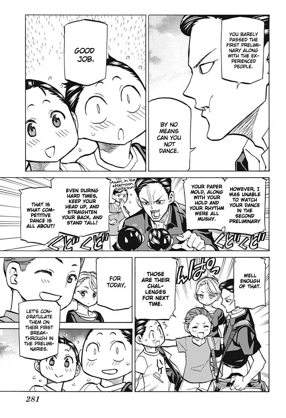 Page 13 Chapter 37 Sesuji wo Pin! to ~Shikakou Kyougi Dance-bu e Youkoso~