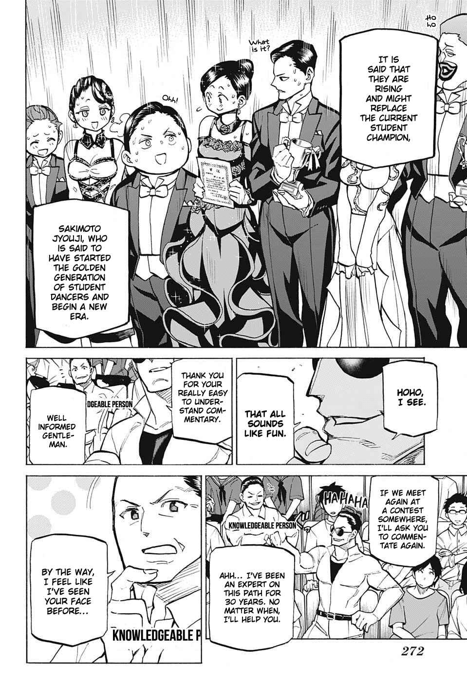 Page 5 Chapter 37 Sesuji wo Pin! to ~Shikakou Kyougi Dance-bu e Youkoso~