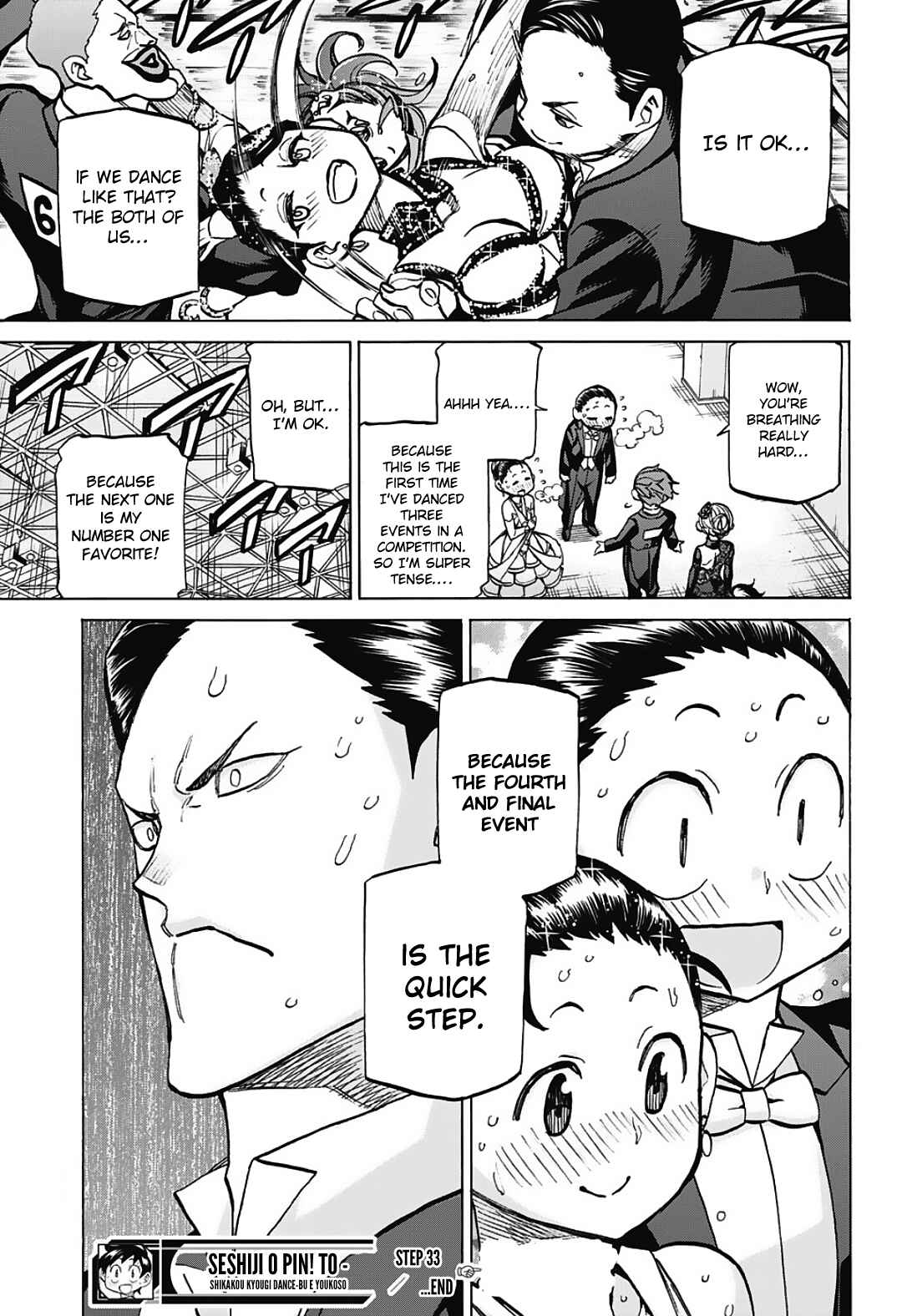Page 19 Chapter 33 Sesuji wo Pin! to ~Shikakou Kyougi Dance-bu e Youkoso~