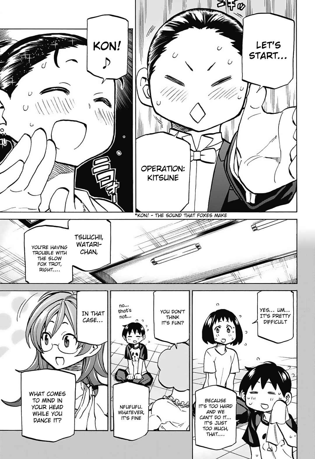 Page 9 Chapter 33 Sesuji wo Pin! to ~Shikakou Kyougi Dance-bu e Youkoso~