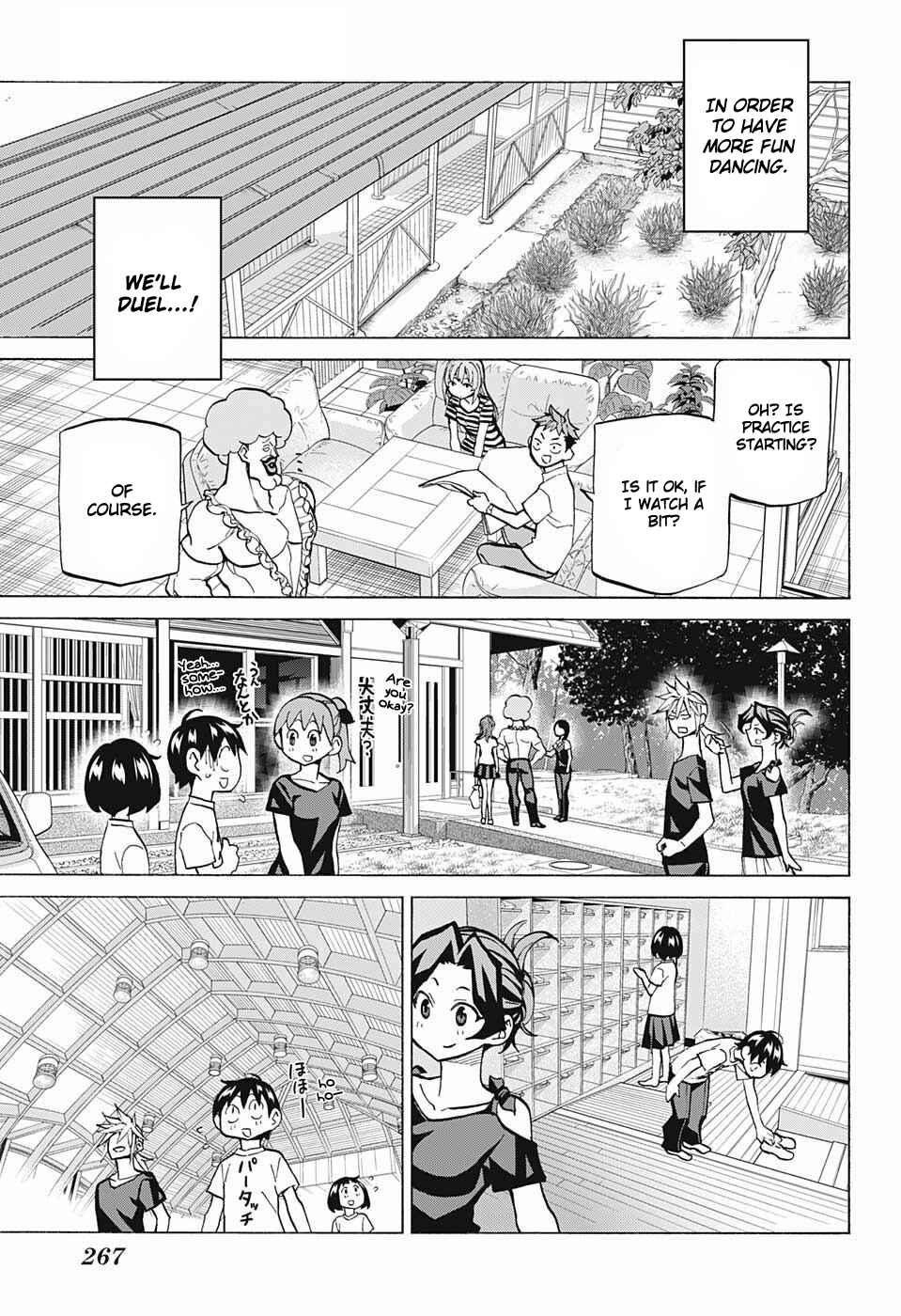 Page 13 Chapter 39 Sesuji wo Pin! to ~Shikakou Kyougi Dance-bu e Youkoso~
