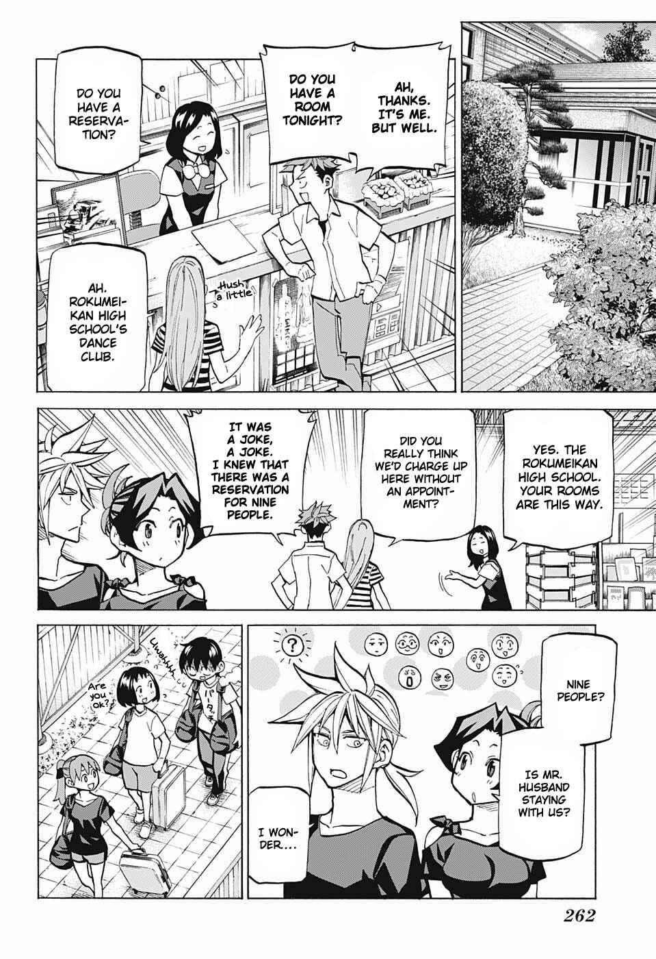 Page 8 Chapter 39 Sesuji wo Pin! to ~Shikakou Kyougi Dance-bu e Youkoso~