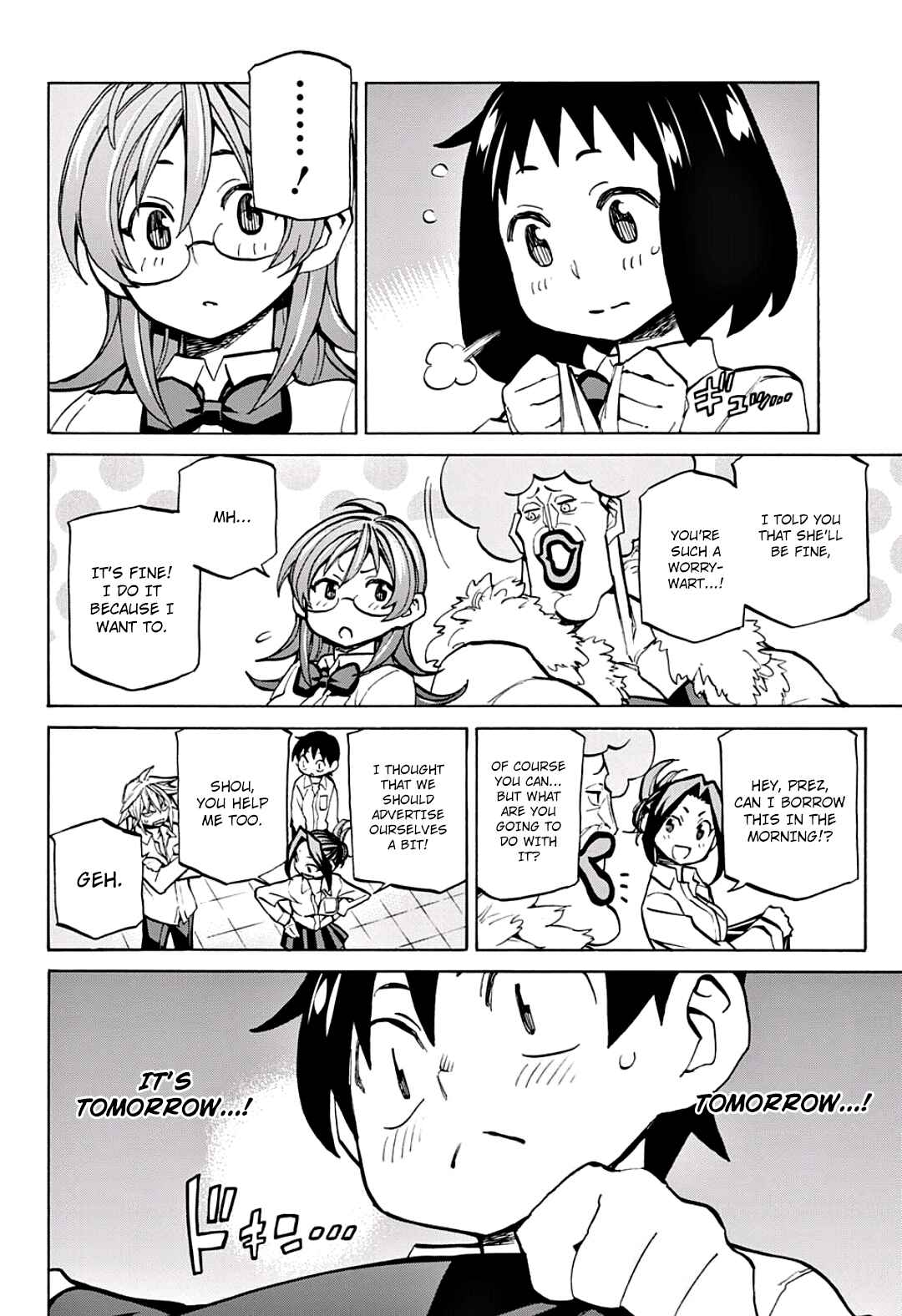 Page 14 Chapter 18 Sesuji wo Pin! to ~Shikakou Kyougi Dance-bu e Youkoso~