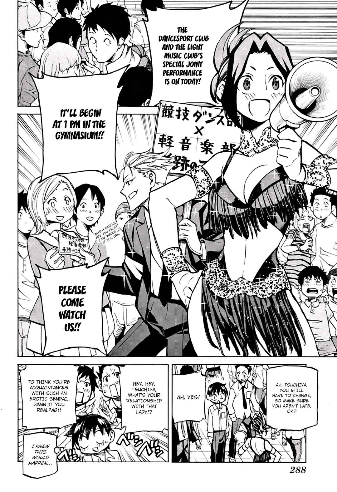 Page 16 Chapter 18 Sesuji wo Pin! to ~Shikakou Kyougi Dance-bu e Youkoso~