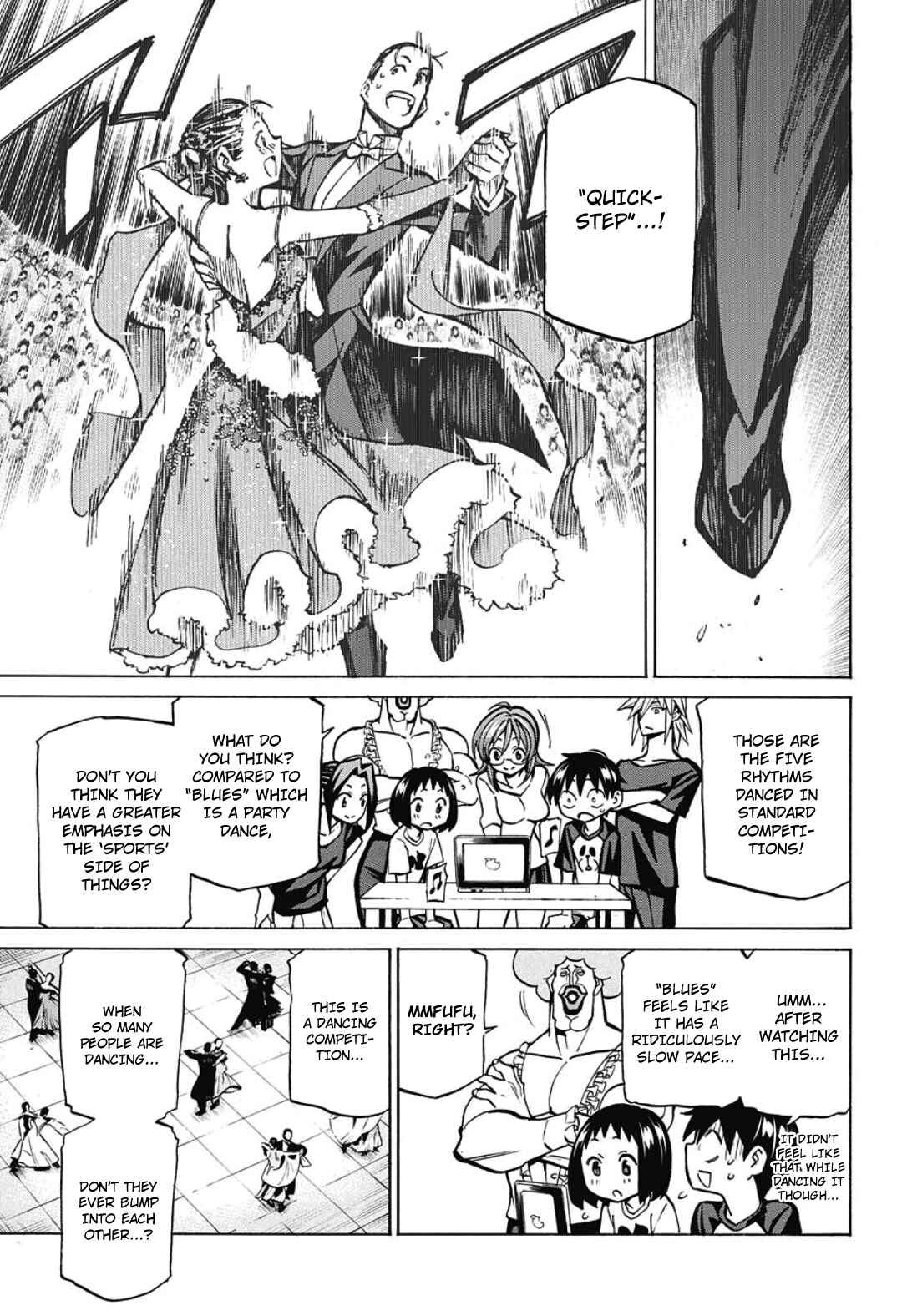 Page 4 Chapter 8 Sesuji wo Pin! to ~Shikakou Kyougi Dance-bu e Youkoso~