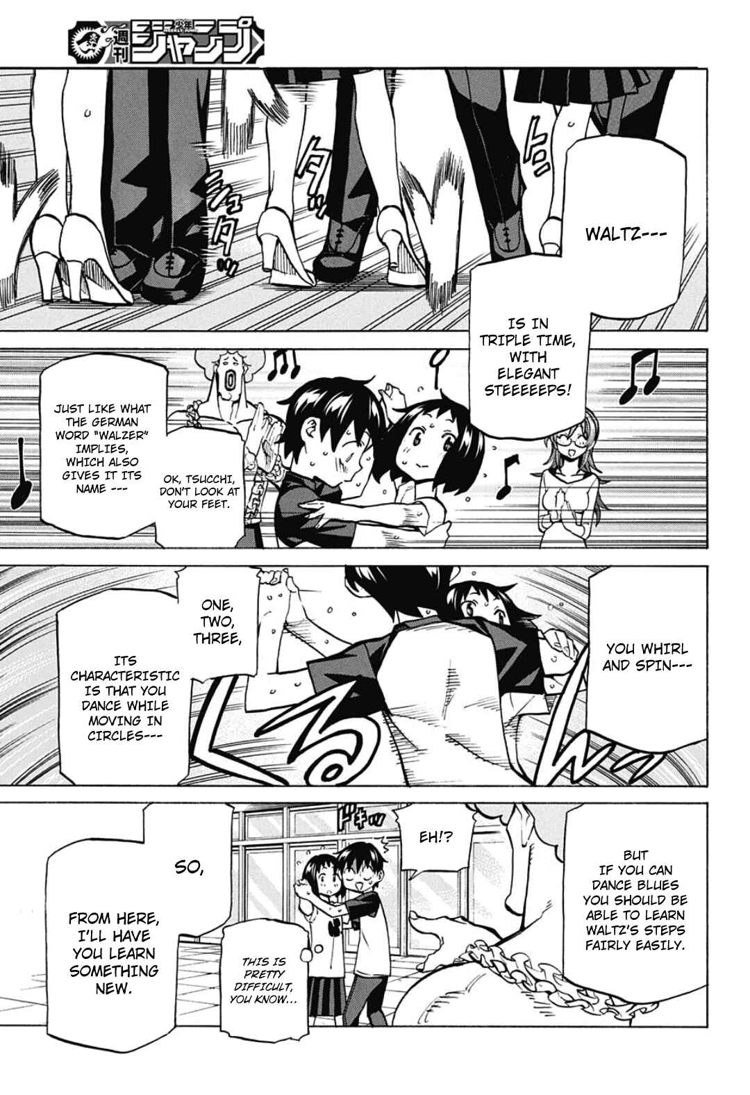 Page 8 Chapter 8 Sesuji wo Pin! to ~Shikakou Kyougi Dance-bu e Youkoso~