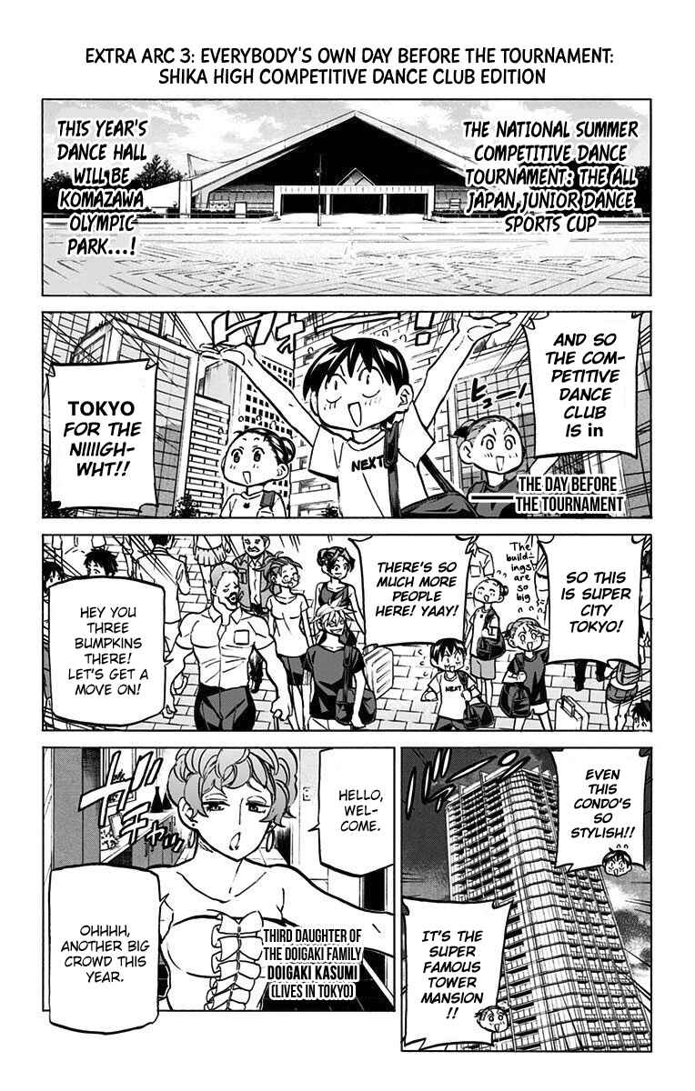 Page 1 Chapter 53.3 Sesuji wo Pin! to ~Shikakou Kyougi Dance-bu e Youkoso~