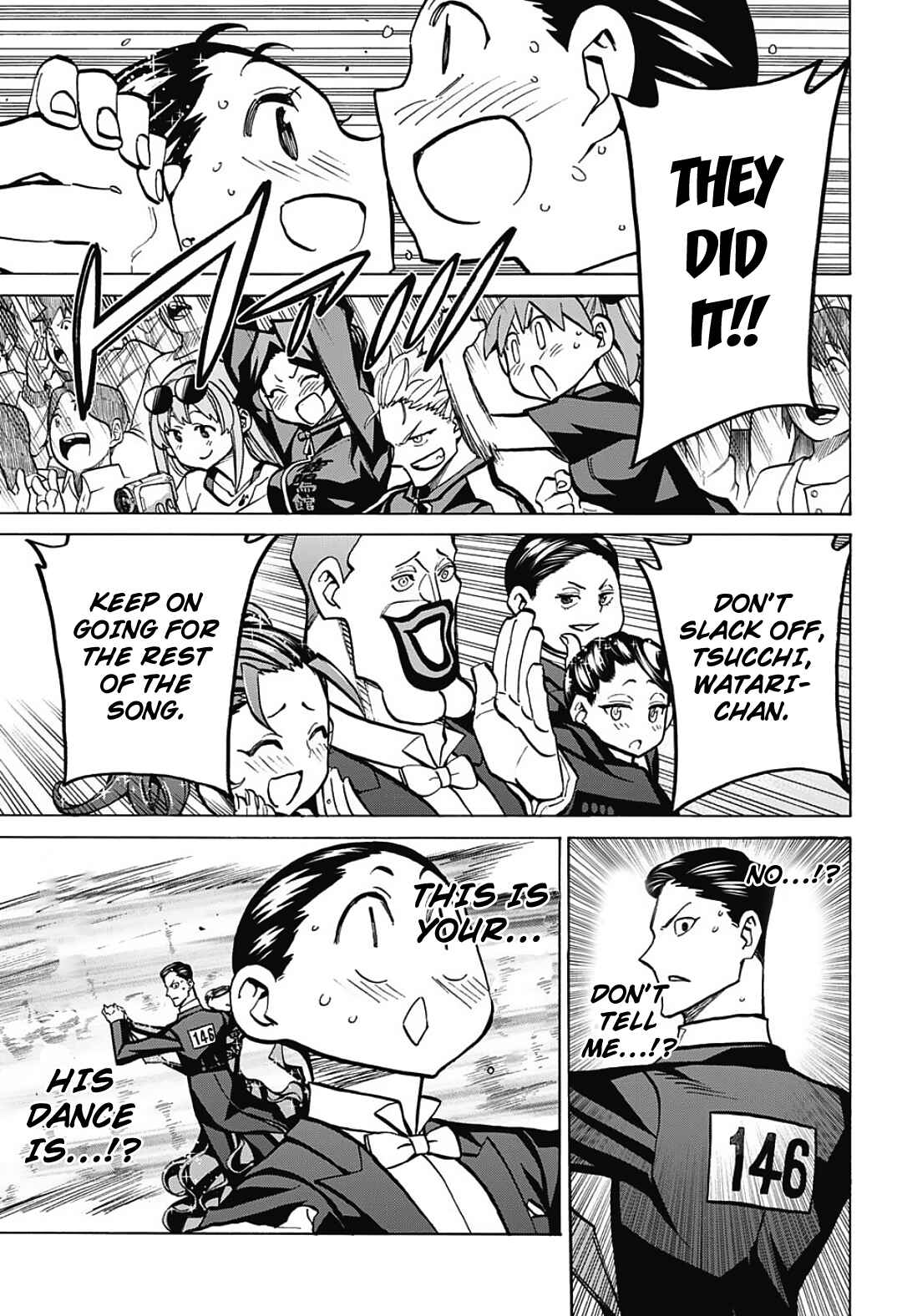 Page 12 Chapter 31 Sesuji wo Pin! to ~Shikakou Kyougi Dance-bu e Youkoso~