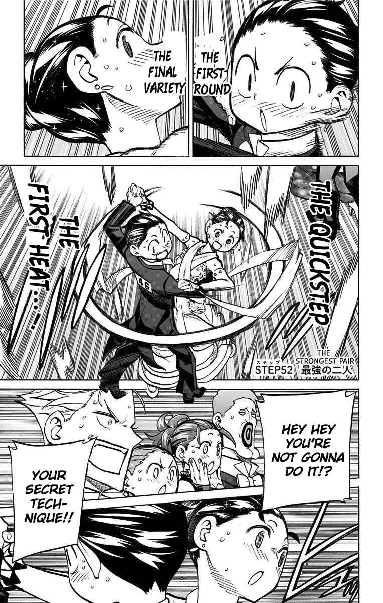 Page 1 Chapter 52 Sesuji wo Pin! to ~Shikakou Kyougi Dance-bu e Youkoso~