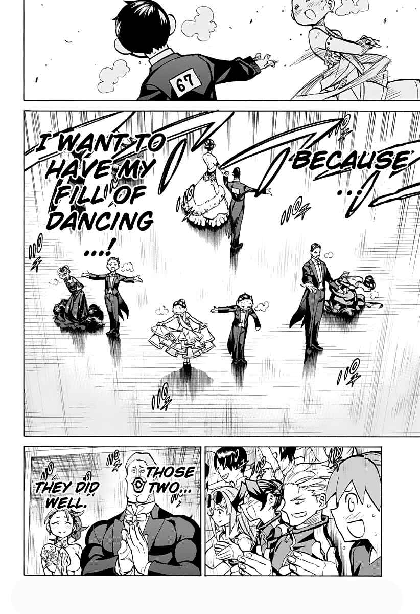Page 10 Chapter 35 Sesuji wo Pin! to ~Shikakou Kyougi Dance-bu e Youkoso~