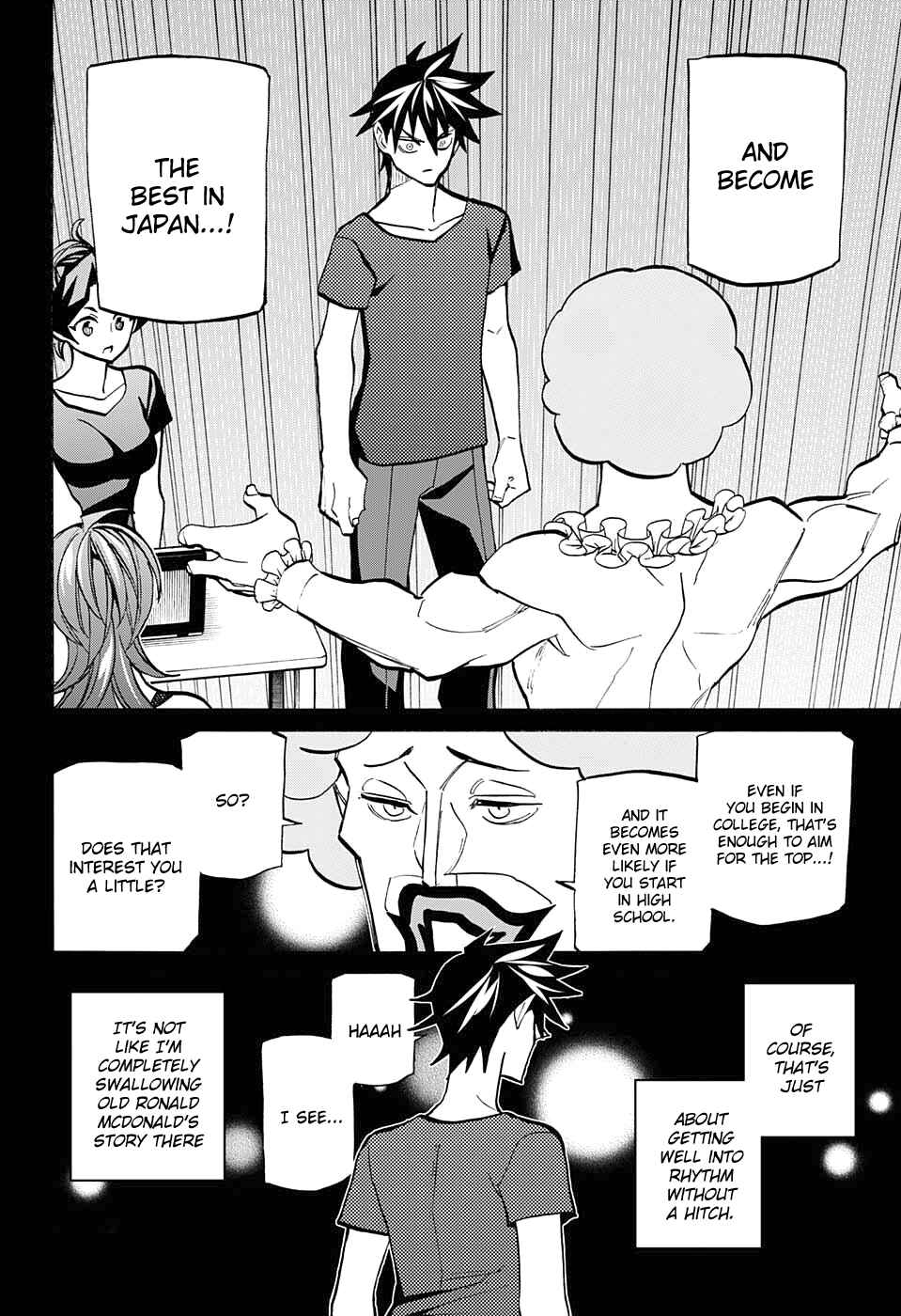 Page 10 Chapter 77 Sesuji wo Pin! to ~Shikakou Kyougi Dance-bu e Youkoso~