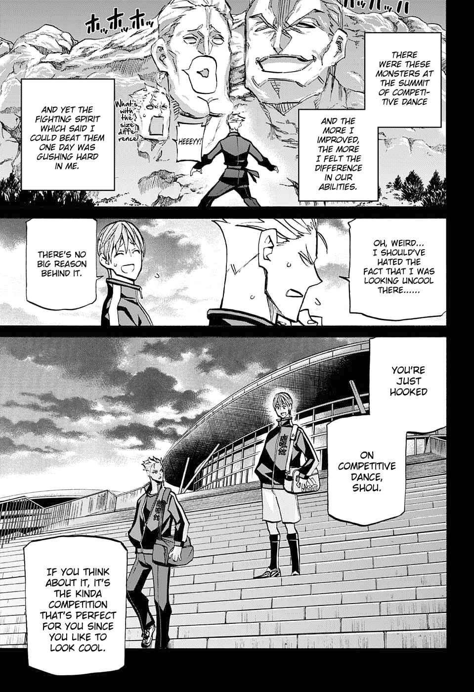 Page 15 Chapter 77 Sesuji wo Pin! to ~Shikakou Kyougi Dance-bu e Youkoso~