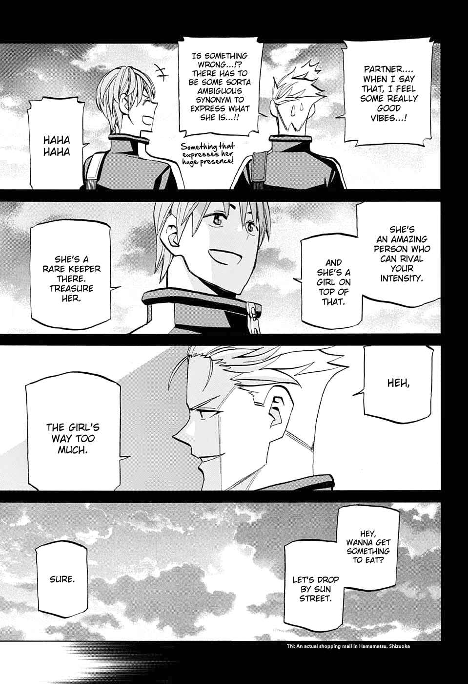 Page 17 Chapter 77 Sesuji wo Pin! to ~Shikakou Kyougi Dance-bu e Youkoso~