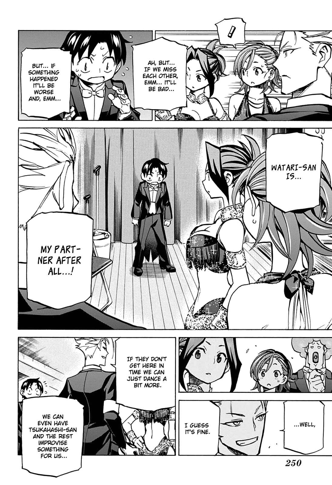 Page 8 Chapter 19 Sesuji wo Pin! to ~Shikakou Kyougi Dance-bu e Youkoso~