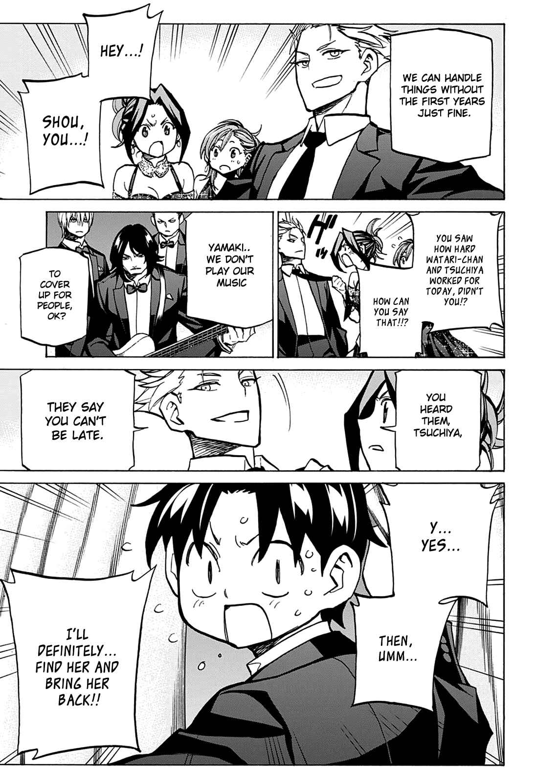 Page 9 Chapter 19 Sesuji wo Pin! to ~Shikakou Kyougi Dance-bu e Youkoso~