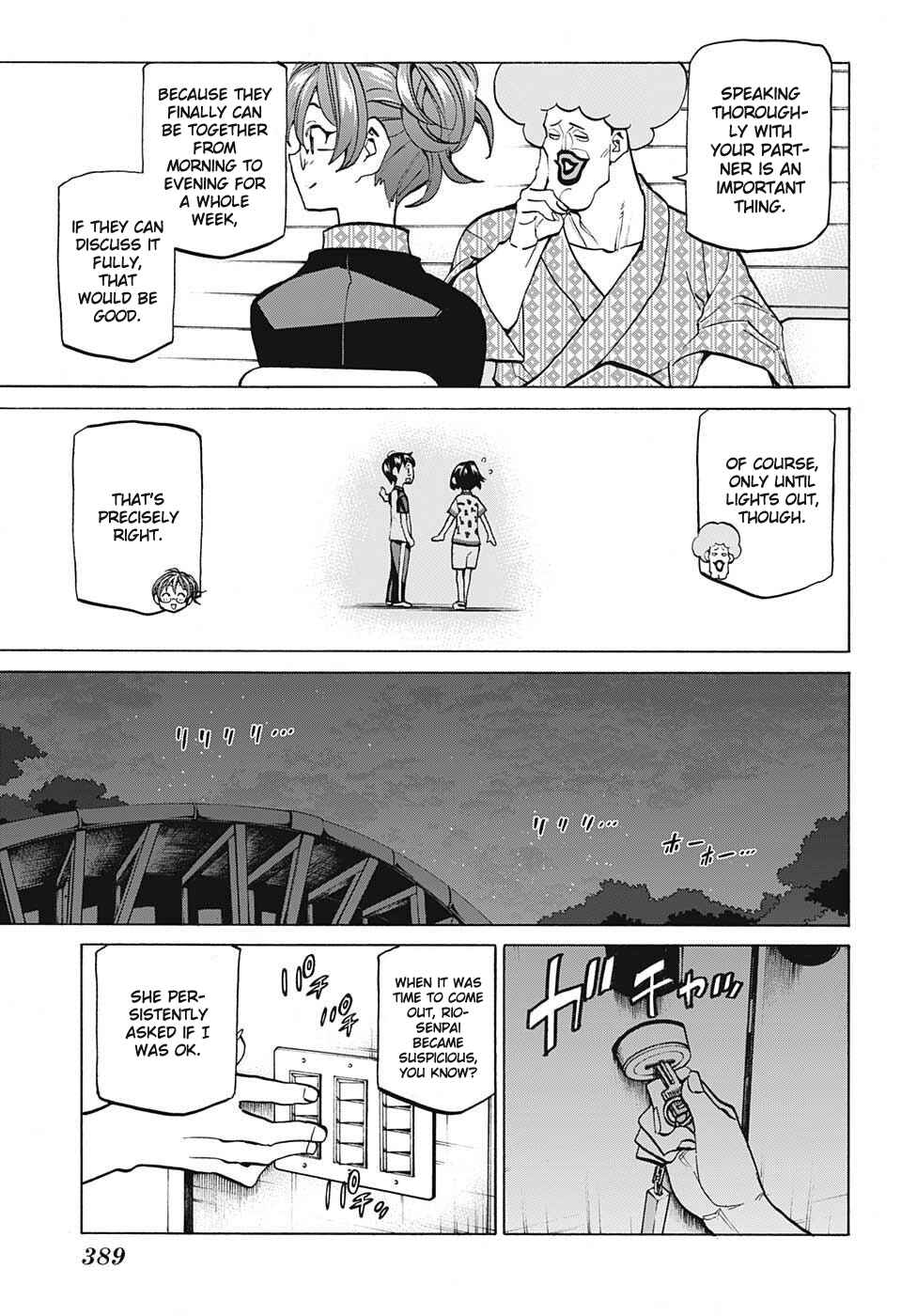 Page 15 Chapter 40 Sesuji wo Pin! to ~Shikakou Kyougi Dance-bu e Youkoso~