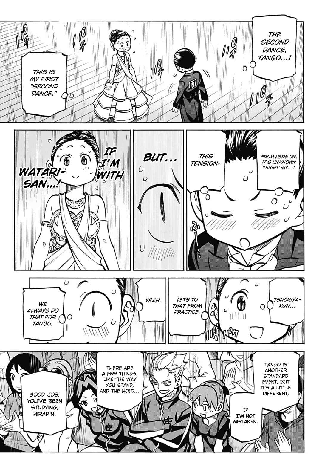 Page 13 Chapter 32 Sesuji wo Pin! to ~Shikakou Kyougi Dance-bu e Youkoso~