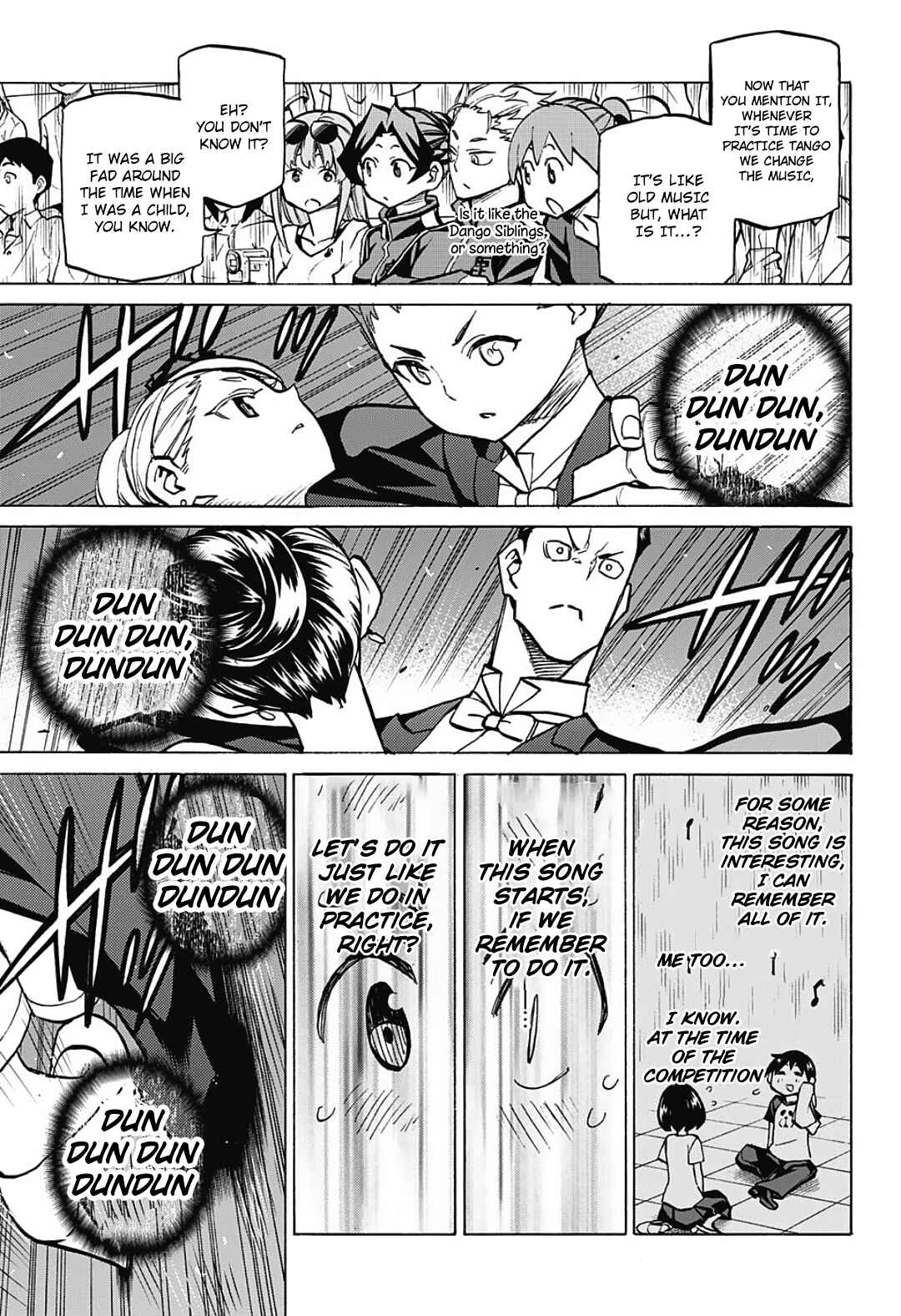 Page 15 Chapter 32 Sesuji wo Pin! to ~Shikakou Kyougi Dance-bu e Youkoso~