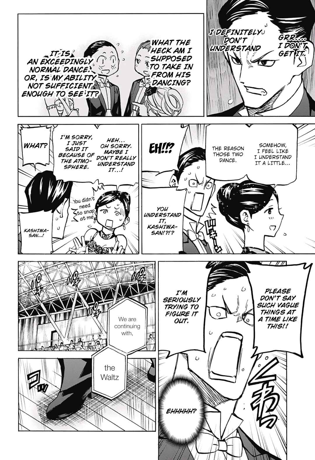 Page 5 Chapter 32 Sesuji wo Pin! to ~Shikakou Kyougi Dance-bu e Youkoso~