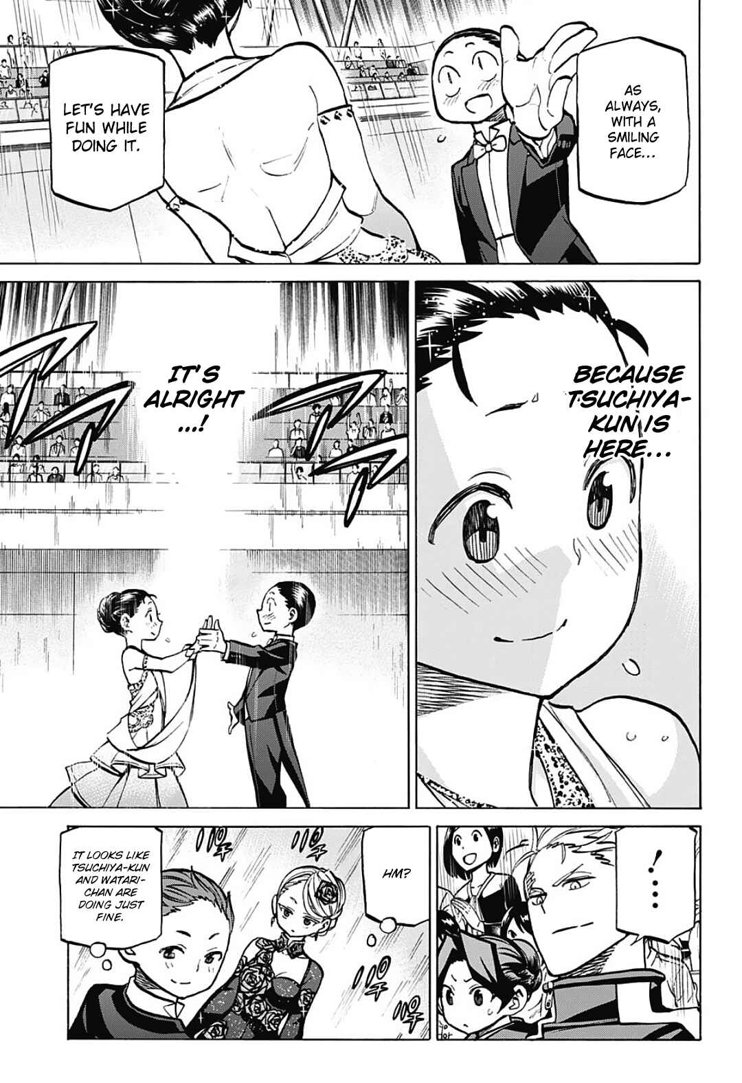 Page 13 Chapter 30 Sesuji wo Pin! to ~Shikakou Kyougi Dance-bu e Youkoso~