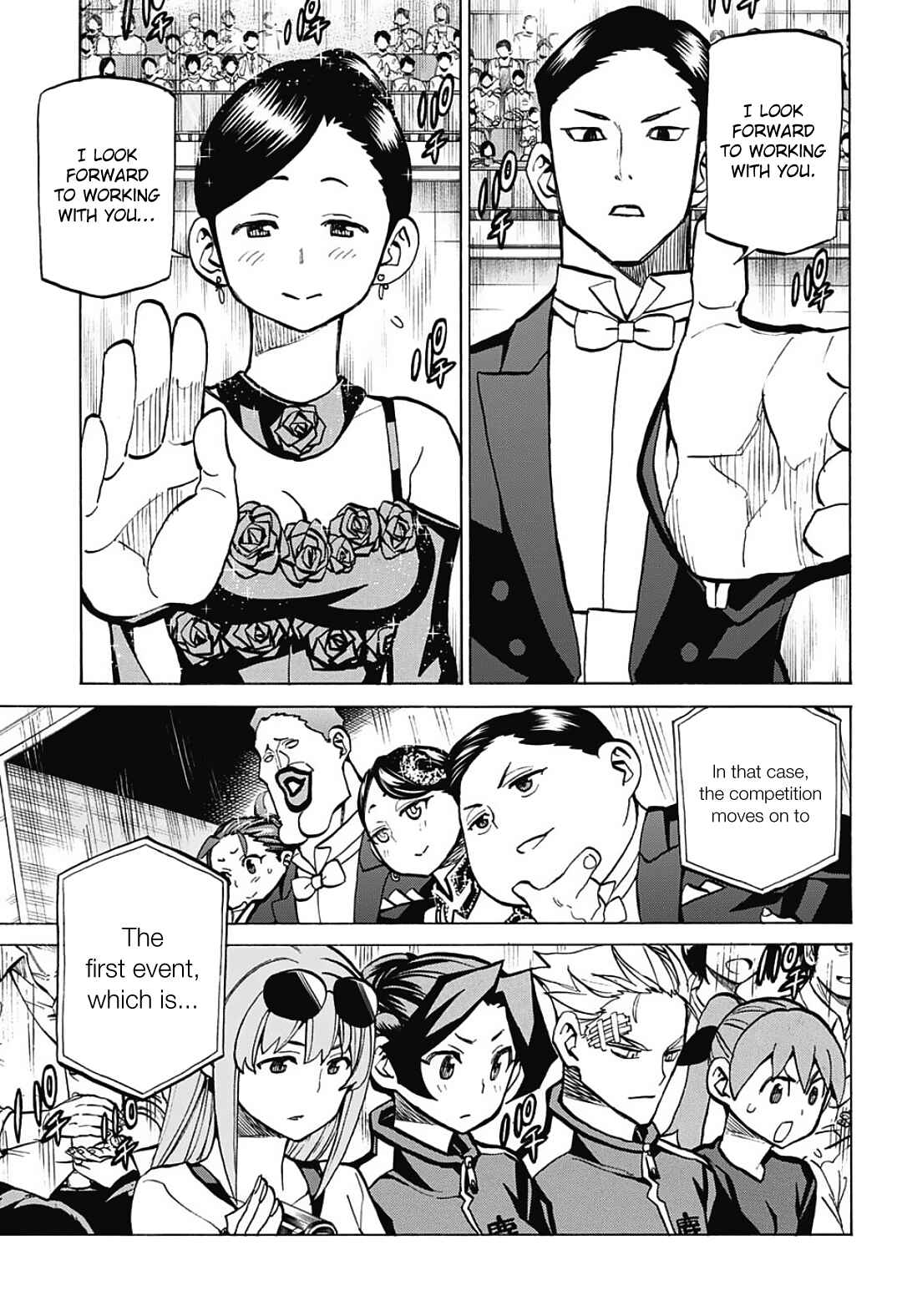 Page 15 Chapter 30 Sesuji wo Pin! to ~Shikakou Kyougi Dance-bu e Youkoso~
