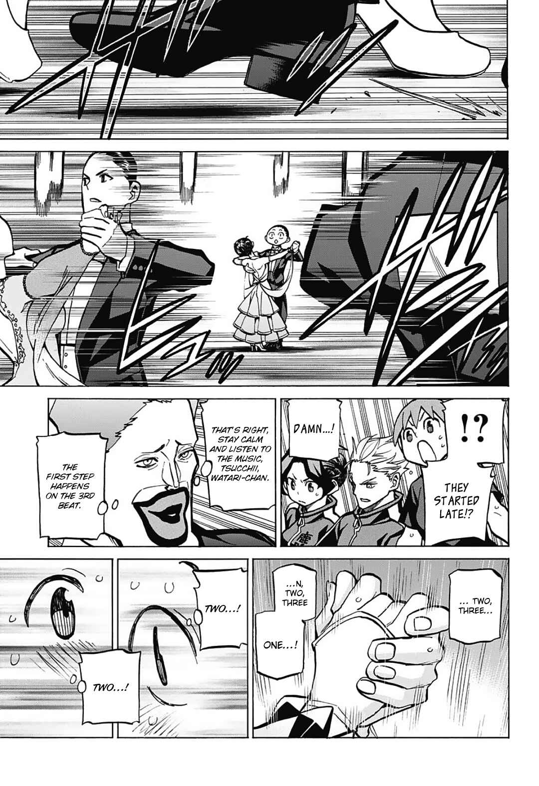 Page 17 Chapter 30 Sesuji wo Pin! to ~Shikakou Kyougi Dance-bu e Youkoso~