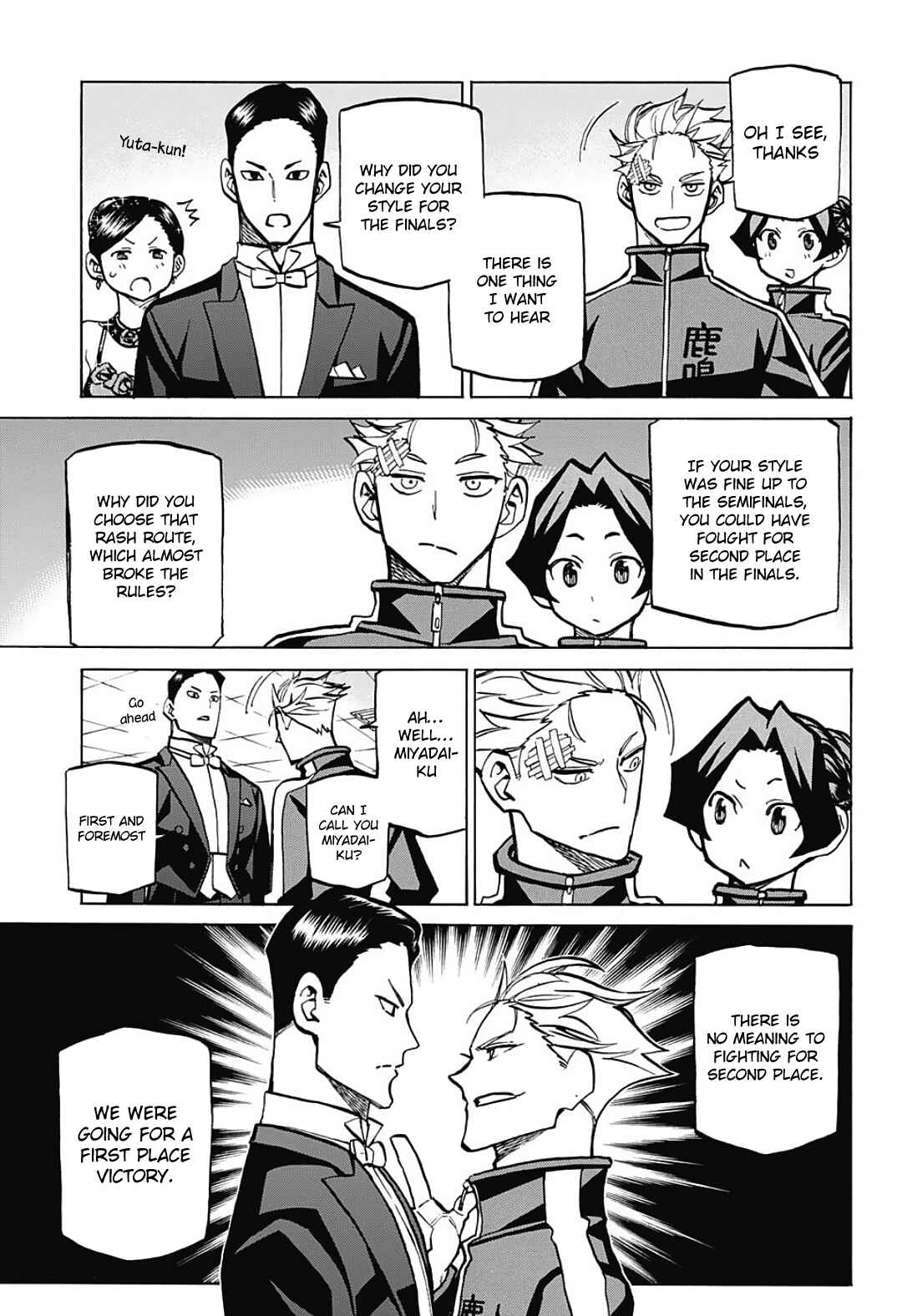 Page 5 Chapter 30 Sesuji wo Pin! to ~Shikakou Kyougi Dance-bu e Youkoso~