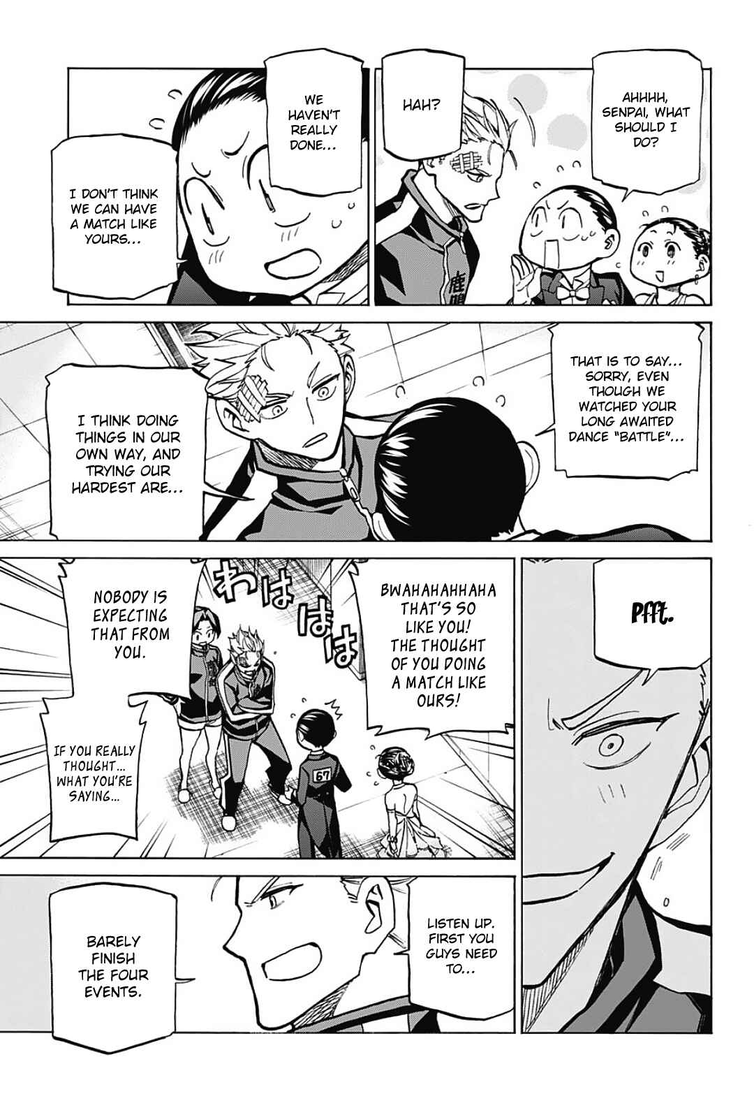 Page 7 Chapter 30 Sesuji wo Pin! to ~Shikakou Kyougi Dance-bu e Youkoso~