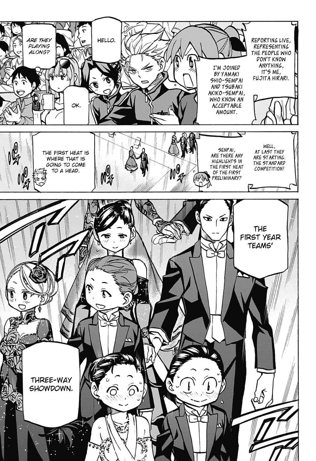 Page 9 Chapter 30 Sesuji wo Pin! to ~Shikakou Kyougi Dance-bu e Youkoso~