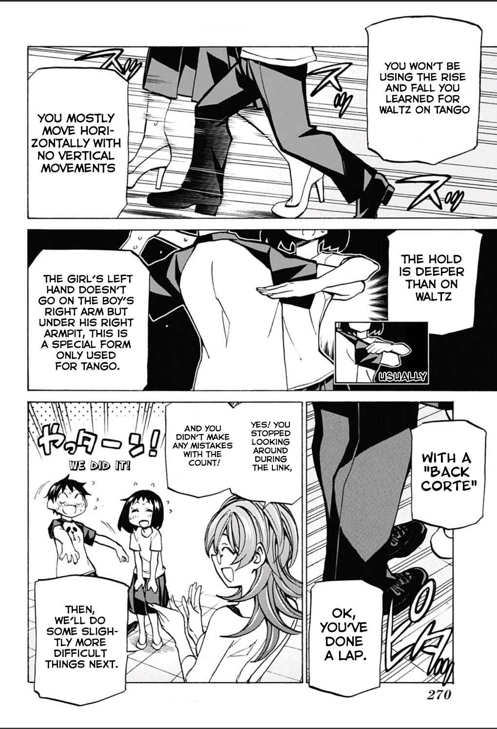 Page 14 Chapter 15 Sesuji wo Pin! to ~Shikakou Kyougi Dance-bu e Youkoso~