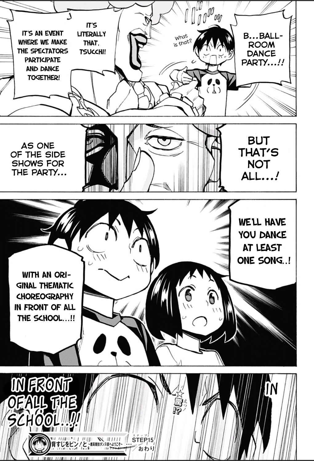Page 19 Chapter 15 Sesuji wo Pin! to ~Shikakou Kyougi Dance-bu e Youkoso~