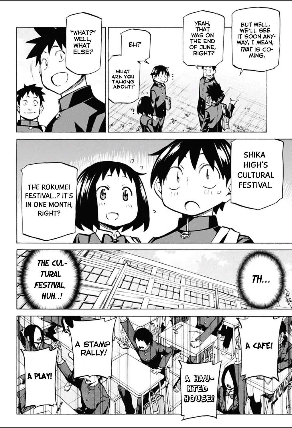 Page 8 Chapter 15 Sesuji wo Pin! to ~Shikakou Kyougi Dance-bu e Youkoso~