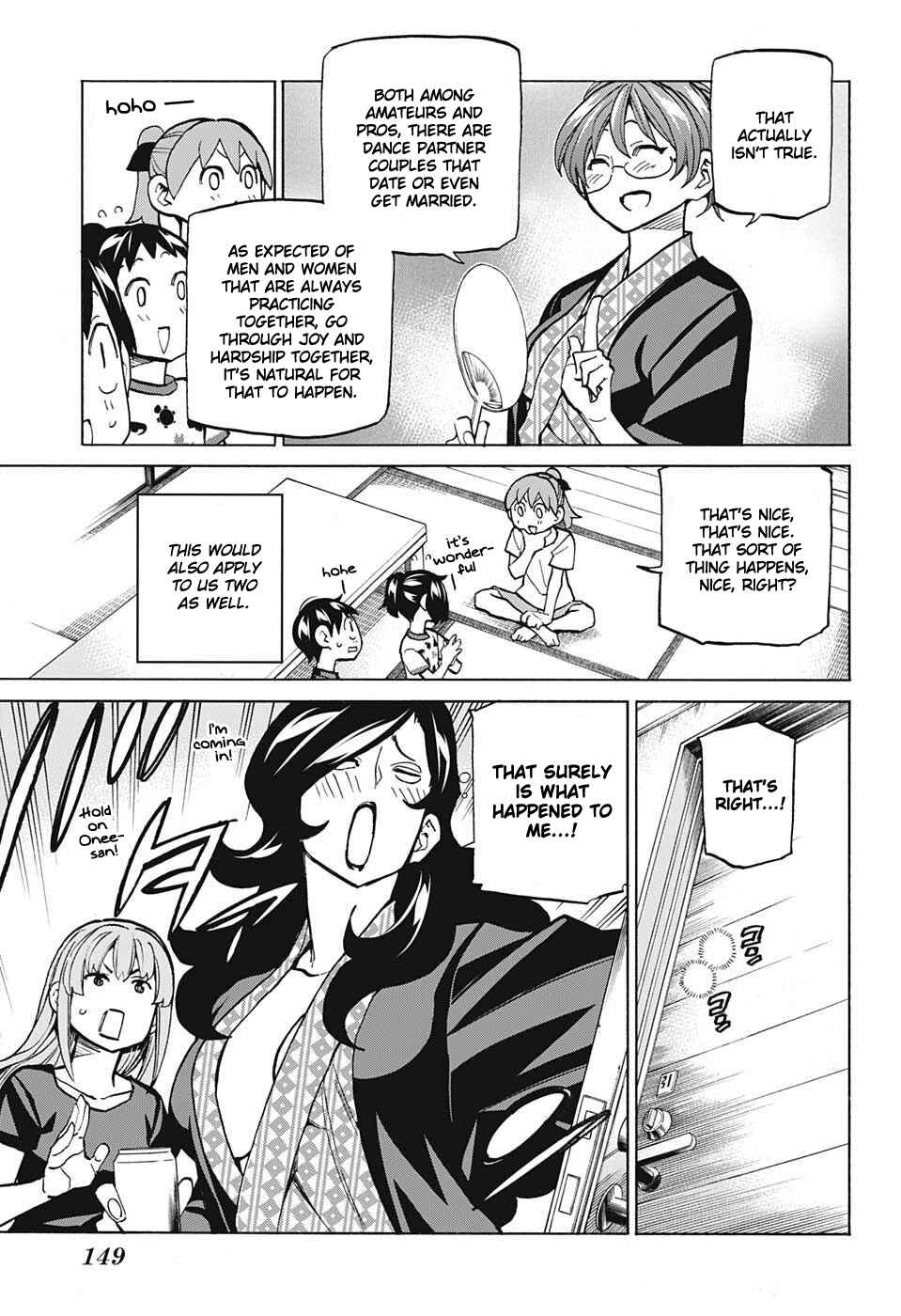 Page 9 Chapter 42 Sesuji wo Pin! to ~Shikakou Kyougi Dance-bu e Youkoso~