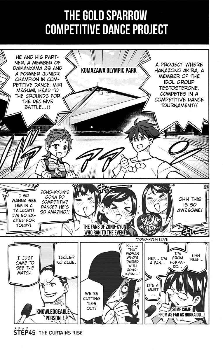 Page 9 Chapter 45 Sesuji wo Pin! to ~Shikakou Kyougi Dance-bu e Youkoso~