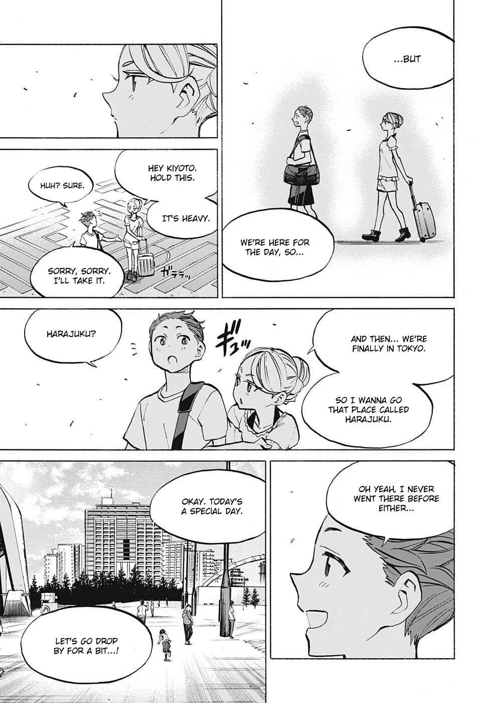 Page 11 Chapter 73 Sesuji wo Pin! to ~Shikakou Kyougi Dance-bu e Youkoso~