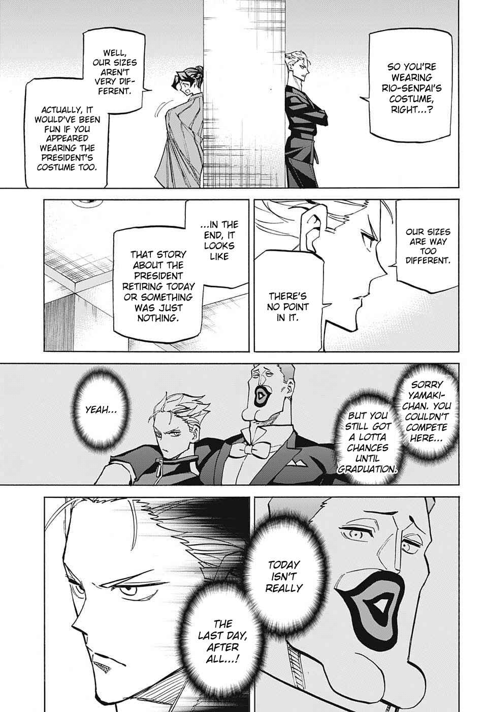 Page 15 Chapter 73 Sesuji wo Pin! to ~Shikakou Kyougi Dance-bu e Youkoso~