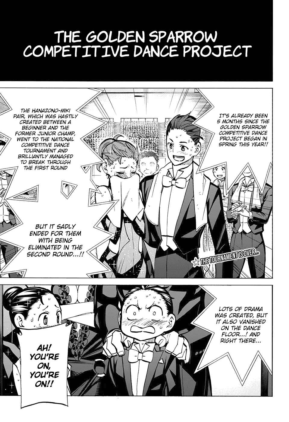 Page 1 Chapter 82 Sesuji wo Pin! to ~Shikakou Kyougi Dance-bu e Youkoso~