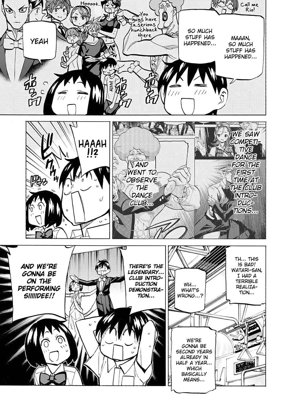 Page 14 Chapter 82 Sesuji wo Pin! to ~Shikakou Kyougi Dance-bu e Youkoso~