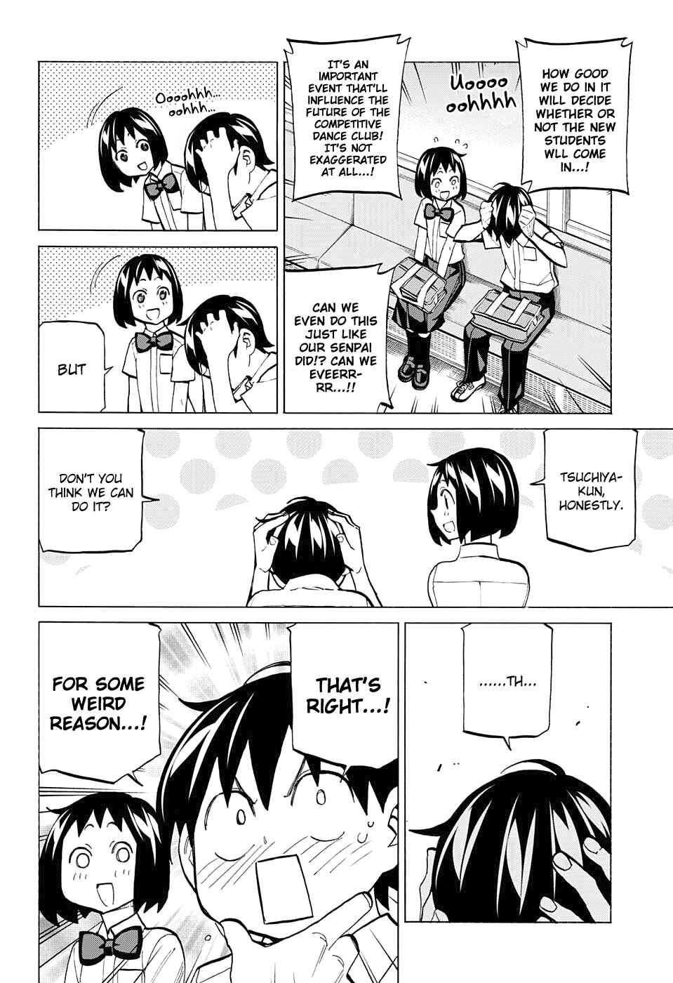 Page 15 Chapter 82 Sesuji wo Pin! to ~Shikakou Kyougi Dance-bu e Youkoso~