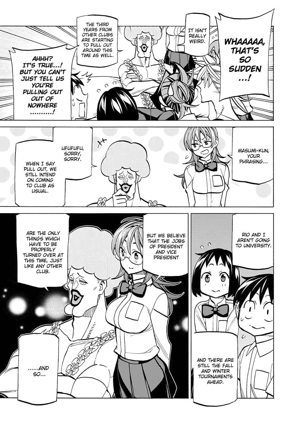 Page 6 Chapter 82 Sesuji wo Pin! to ~Shikakou Kyougi Dance-bu e Youkoso~