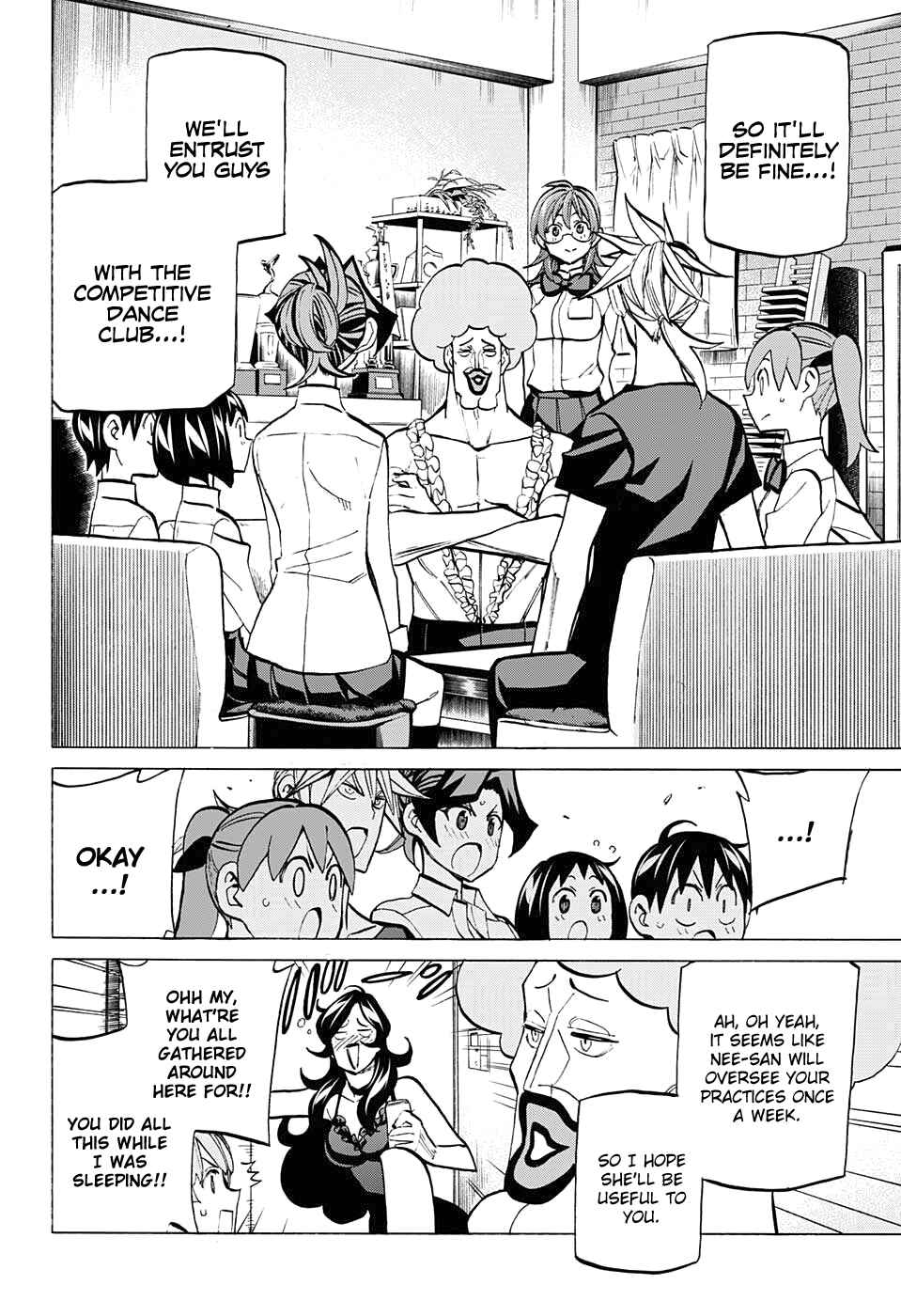 Page 9 Chapter 82 Sesuji wo Pin! to ~Shikakou Kyougi Dance-bu e Youkoso~