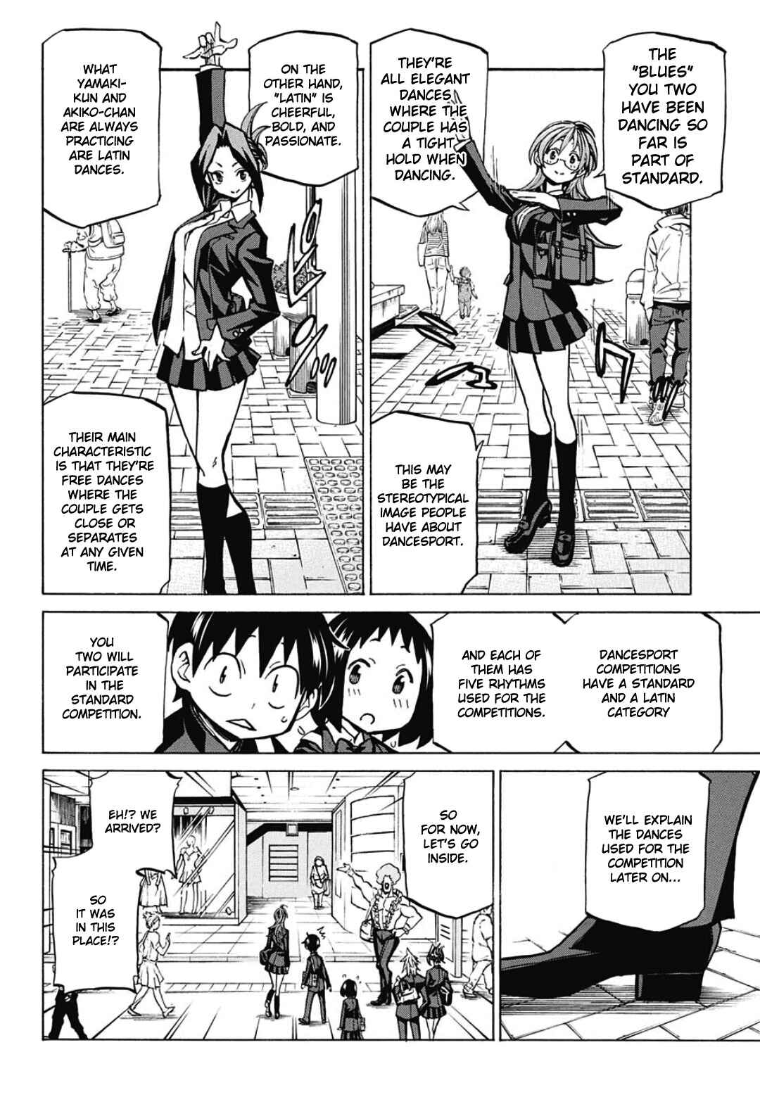 Page 12 Chapter 6 Sesuji wo Pin! to ~Shikakou Kyougi Dance-bu e Youkoso~