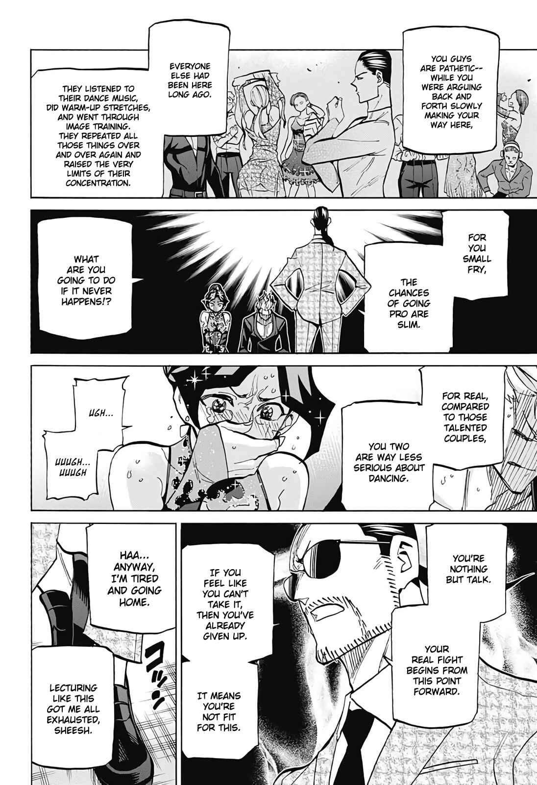 Page 14 Chapter 85 Sesuji wo Pin! to ~Shikakou Kyougi Dance-bu e Youkoso~